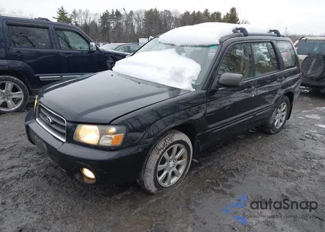 2005 Subaru Forester 2.5Xs z USA, uszkodzony, nr VIN JF1SG65695H702353
